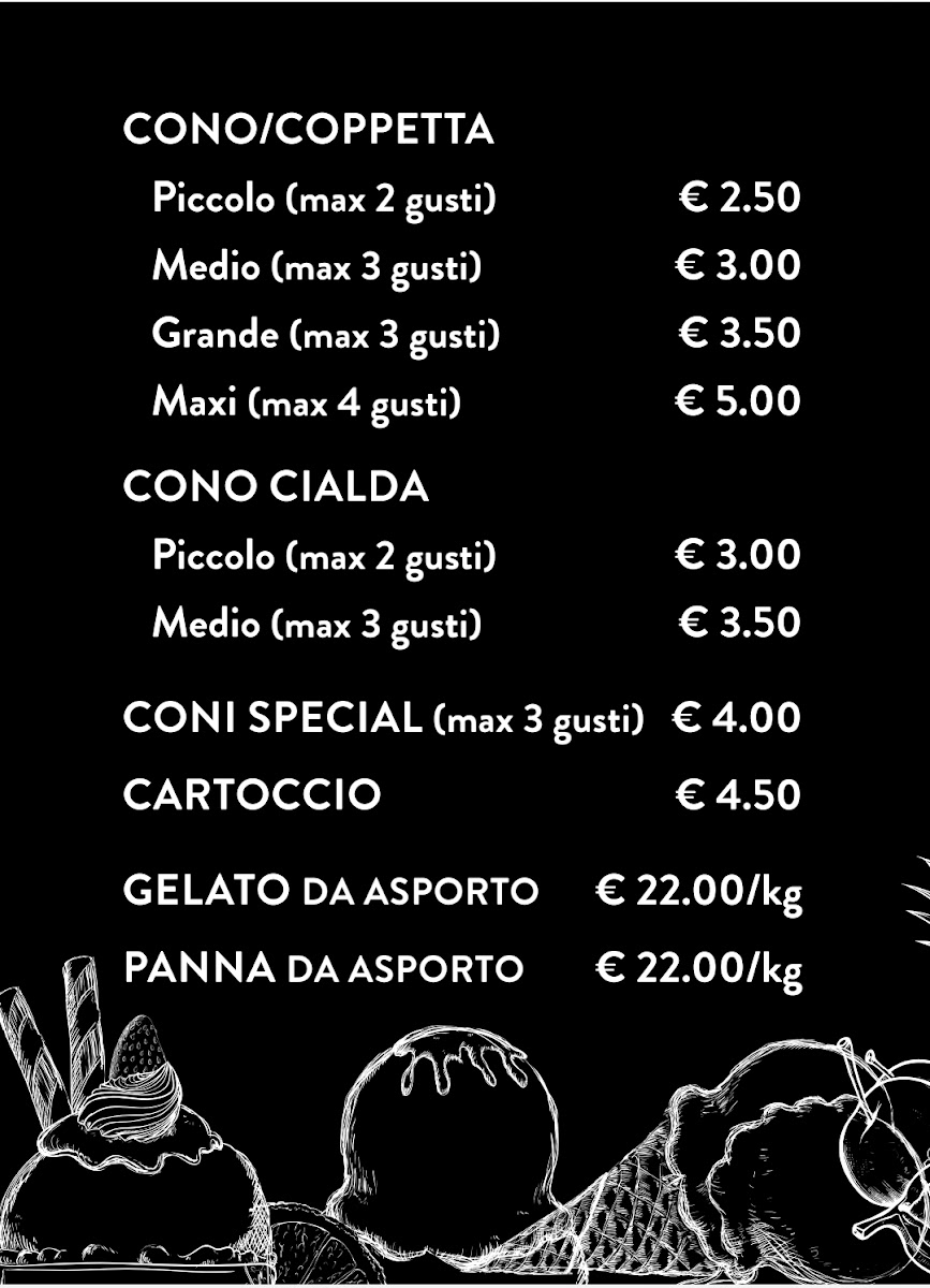 Gelateria Cucurucho Photo Menu 2