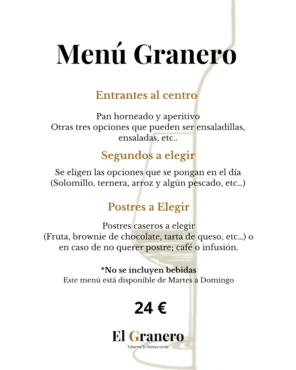 Restaurante El Granero Photo Menu 3
