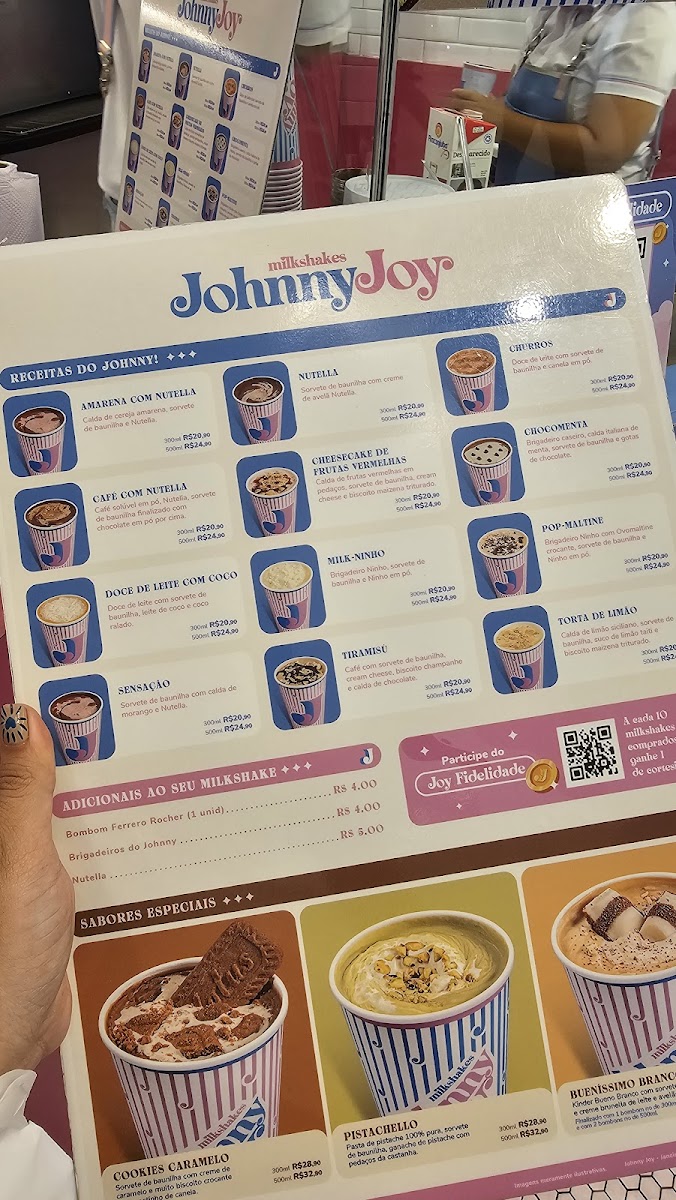 Johnny Joy Milkshakes - BarraShopping Photo Menu 4
