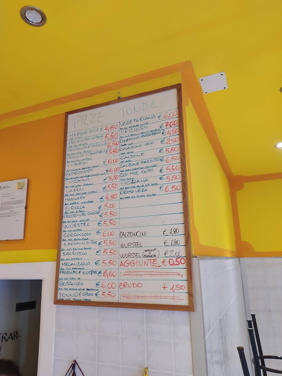 Pizzeria La Sfiziosa Prato Photo Menu 1
