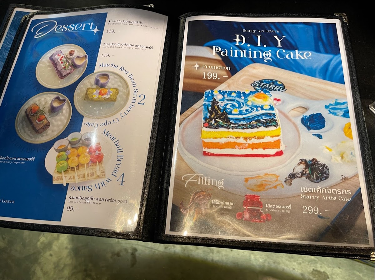 STARRY Art Café Photo Menu 10