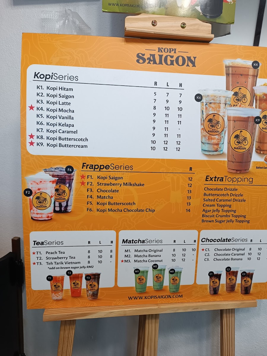 KOPI SAIGON CHENDERING Photo Menu 6