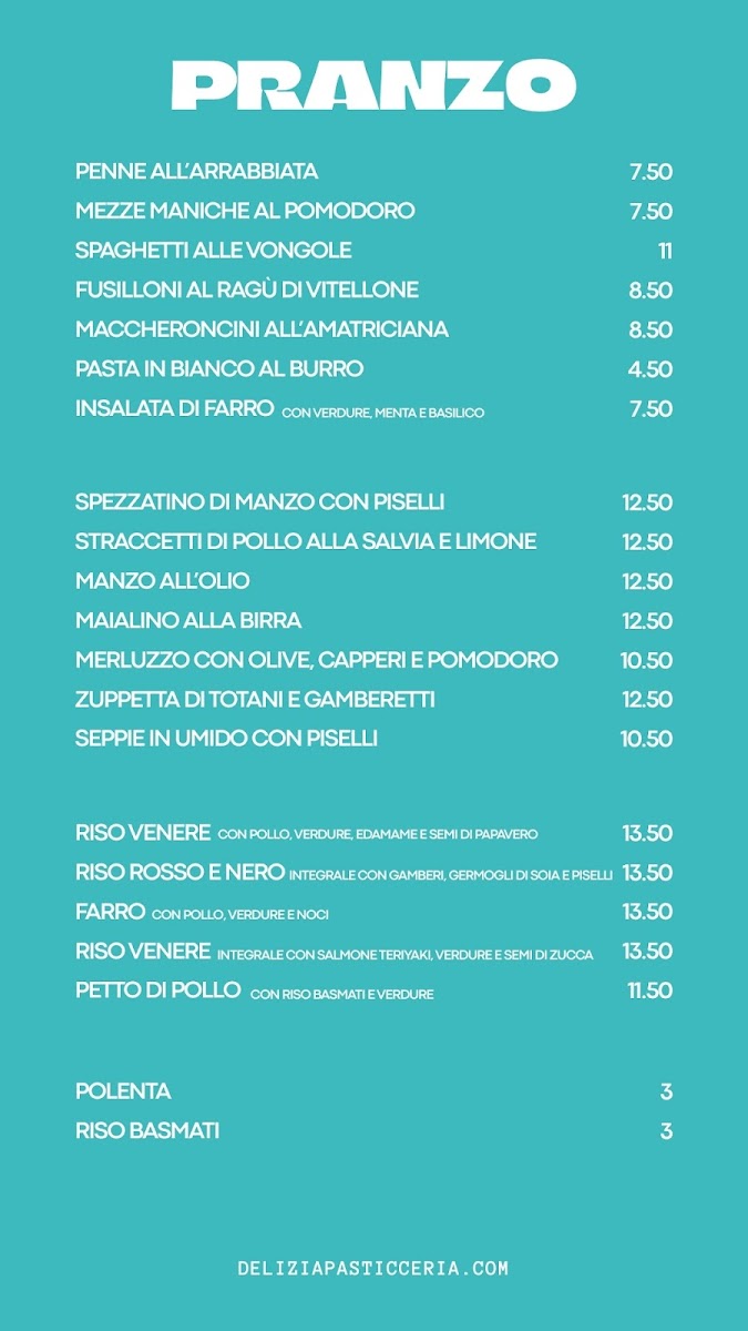 Delizia Bistrot Photo Menu 1