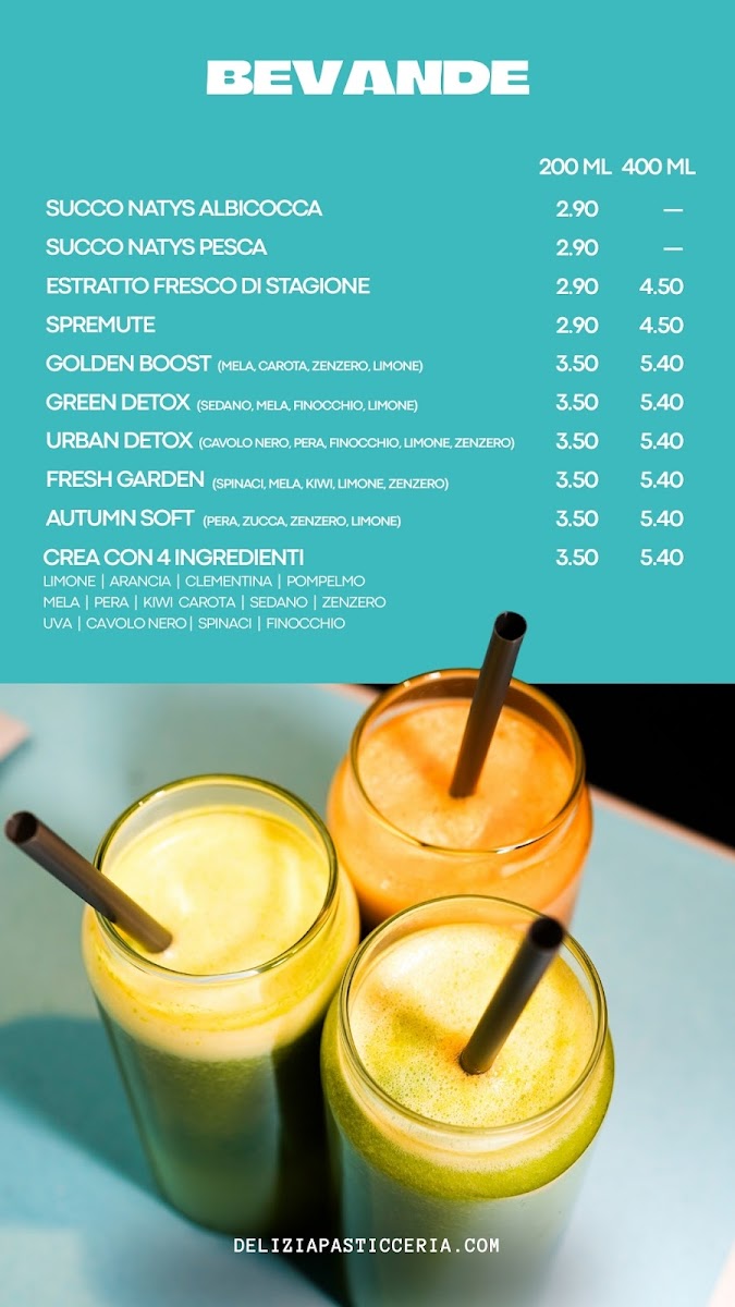 Delizia Bistrot Photo Menu 8