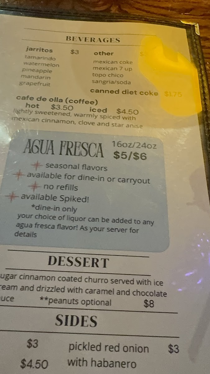 Estella's Cantina Photo Menu 6