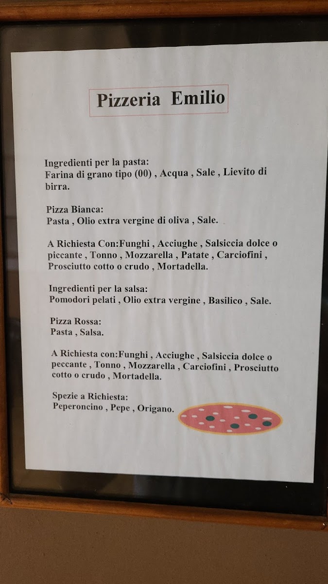Pizzeria 'Cicchini' Photo Menu 2