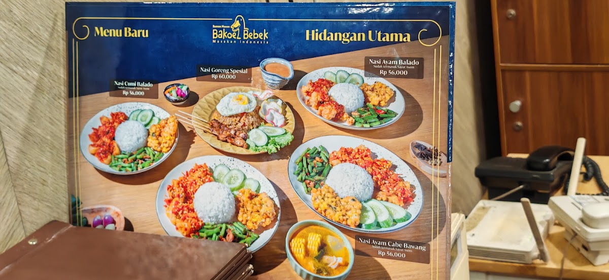 Rumah Makan Bakoel Bebek Photo Menu 1