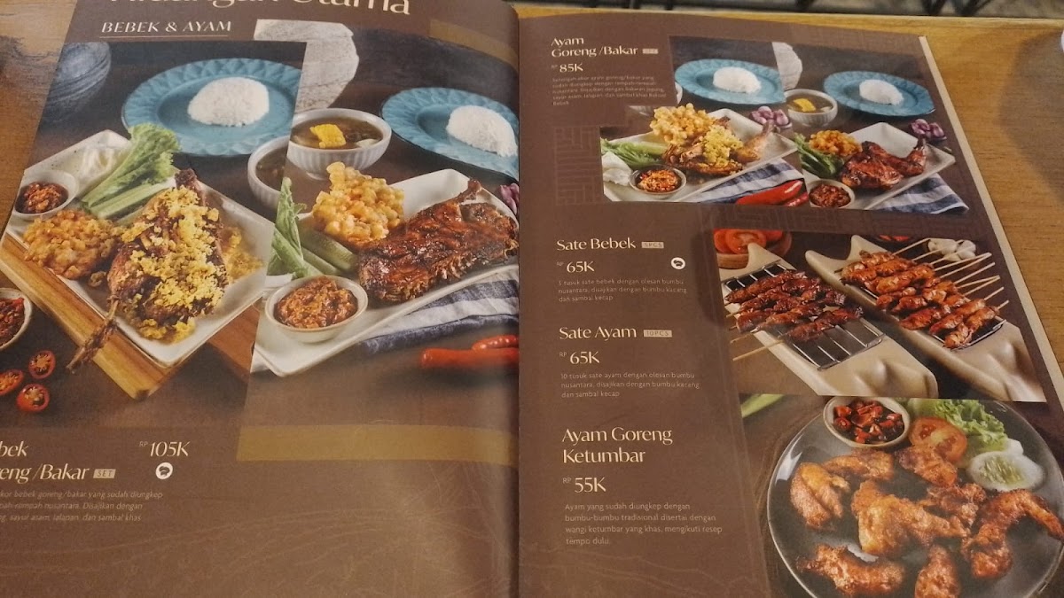 Rumah Makan Bakoel Bebek Photo Menu 2