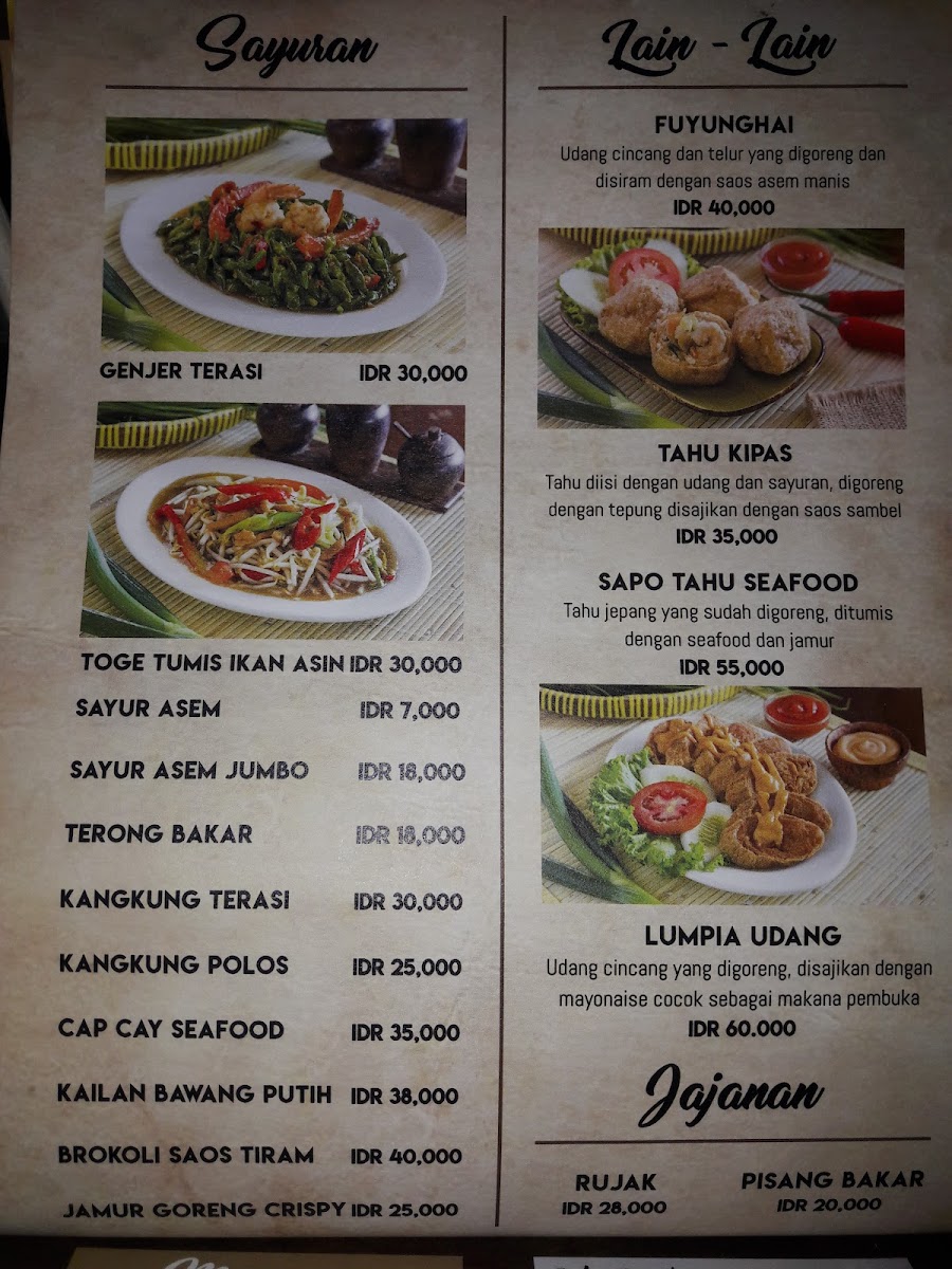 Rumah Makan Bakoel Bebek Photo Menu 6