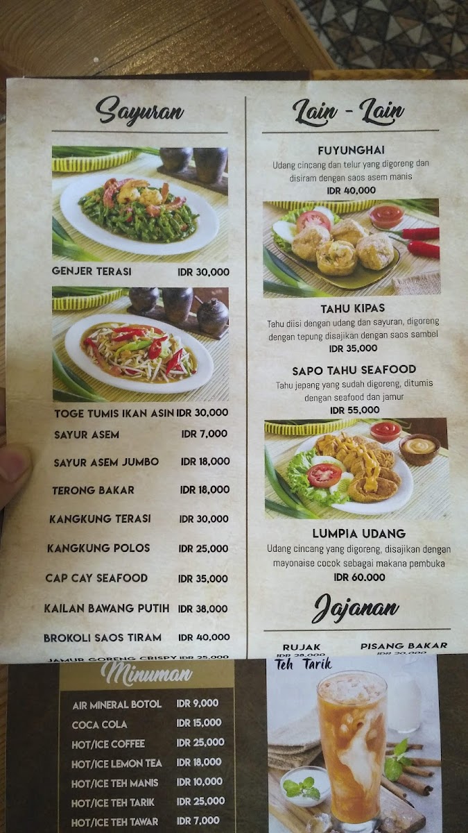 Rumah Makan Bakoel Bebek Photo Menu 9