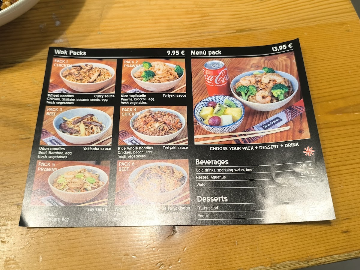 Wok Street Photo Menu 2