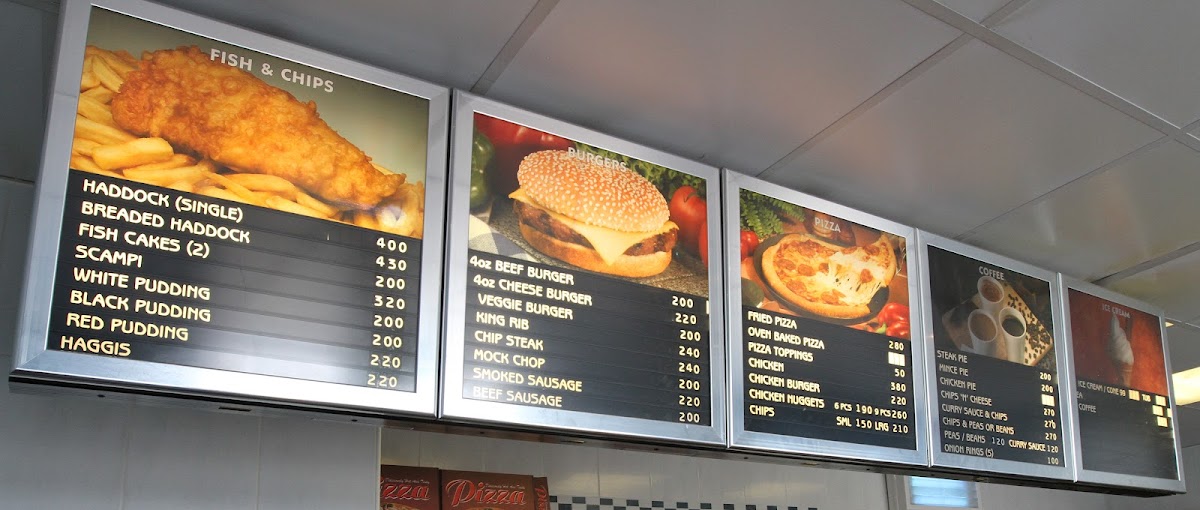 Murray's Fish & Chip Shop & Restaurant Photo Menu 1