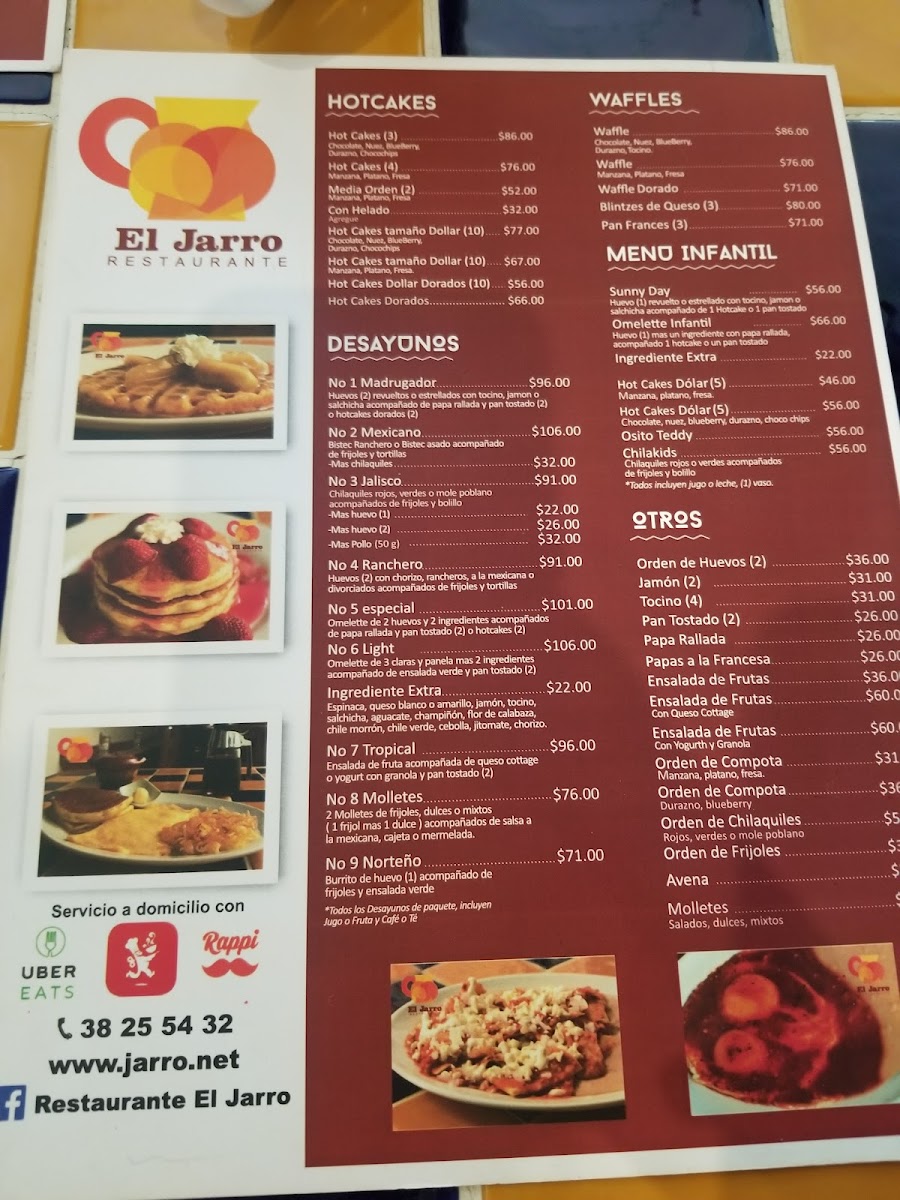 El Jarro Restaurante Photo Menu 10
