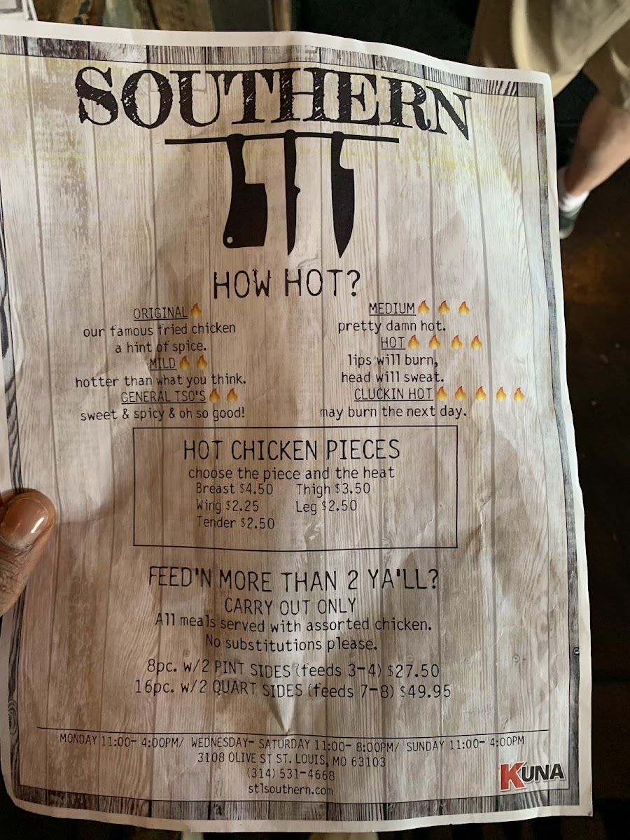 Southern Photo Menu 10