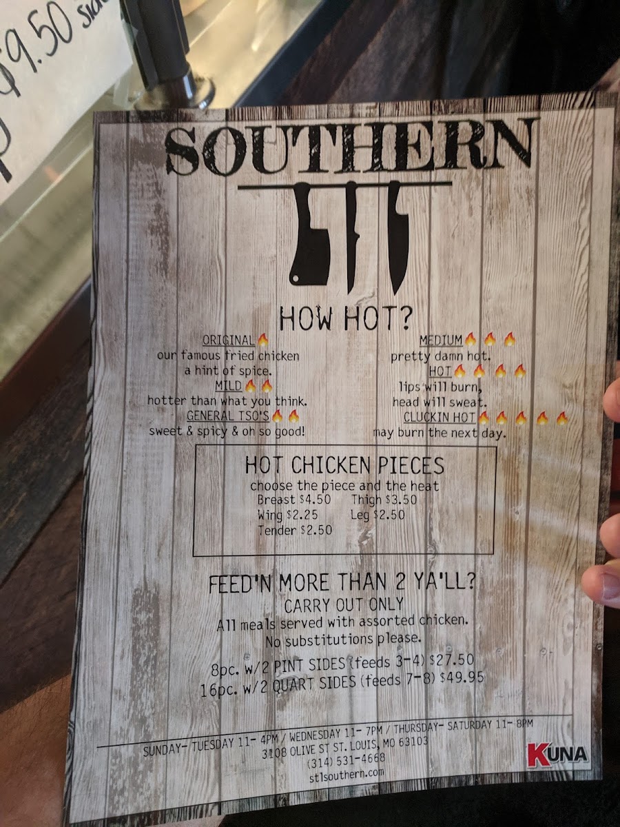 Southern Photo Menu 8