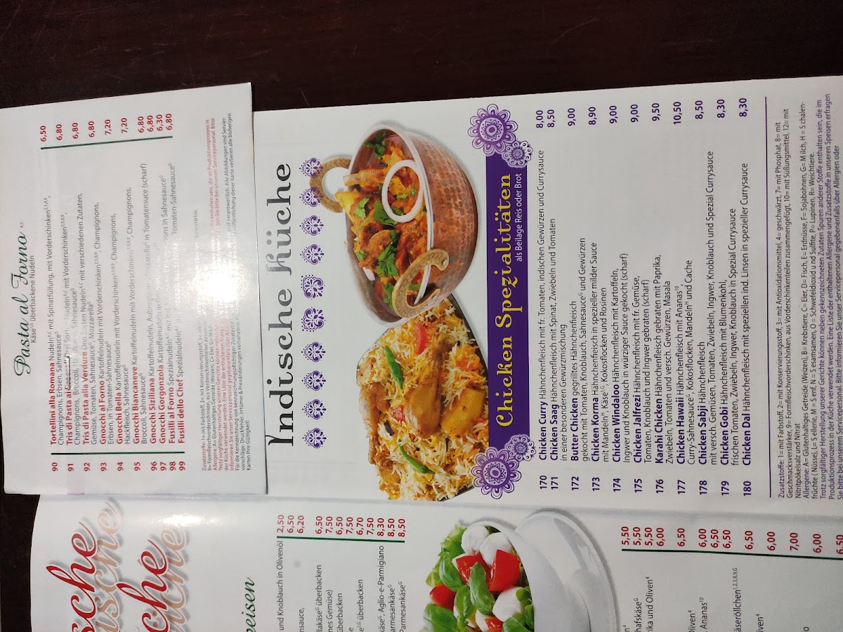 Restaurant Bollywood Photo Menu 6