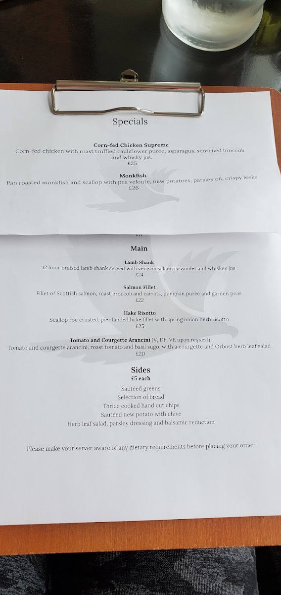 Restaurant Rosedale Photo Menu 10