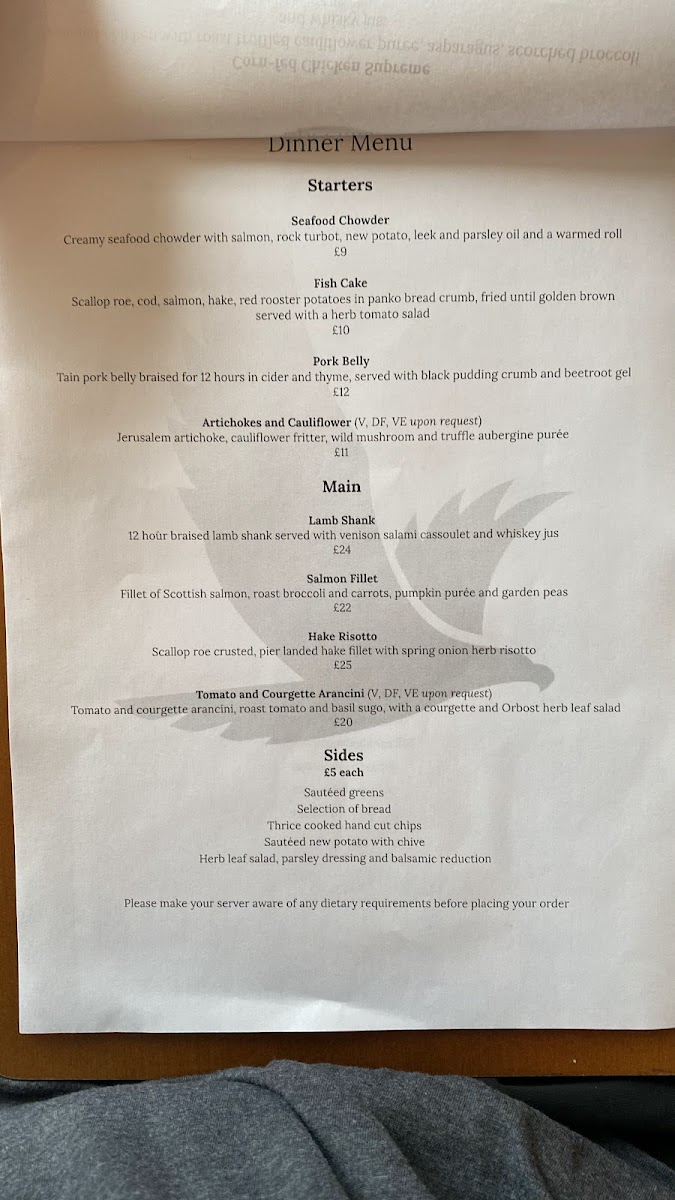 Restaurant Rosedale Photo Menu 5