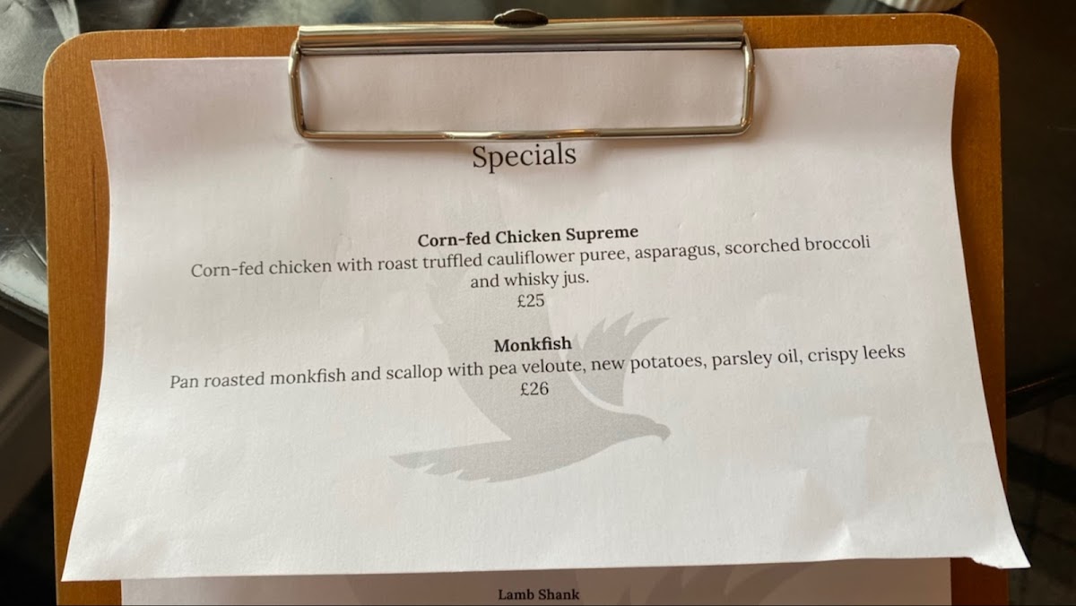 Restaurant Rosedale Photo Menu 7