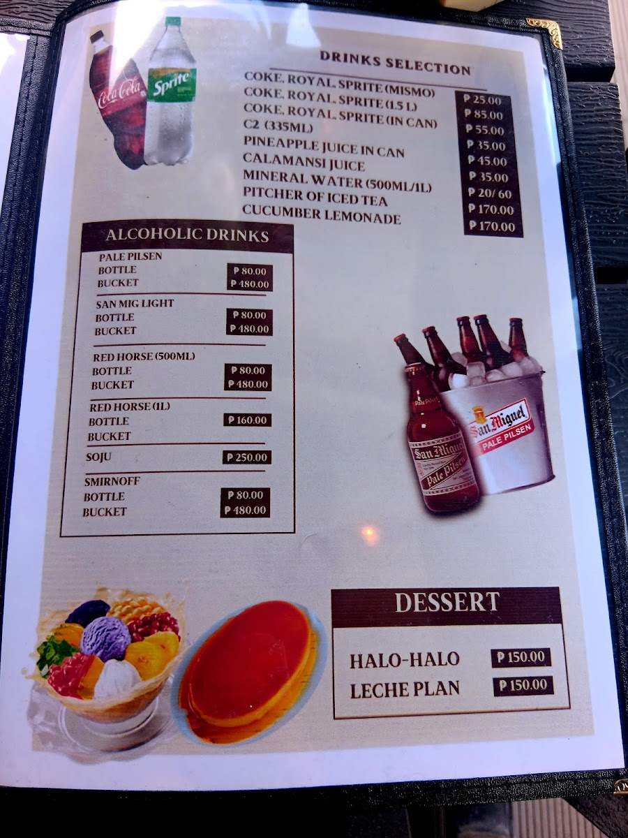 Tita Chu's Resto Bar Photo Menu 1