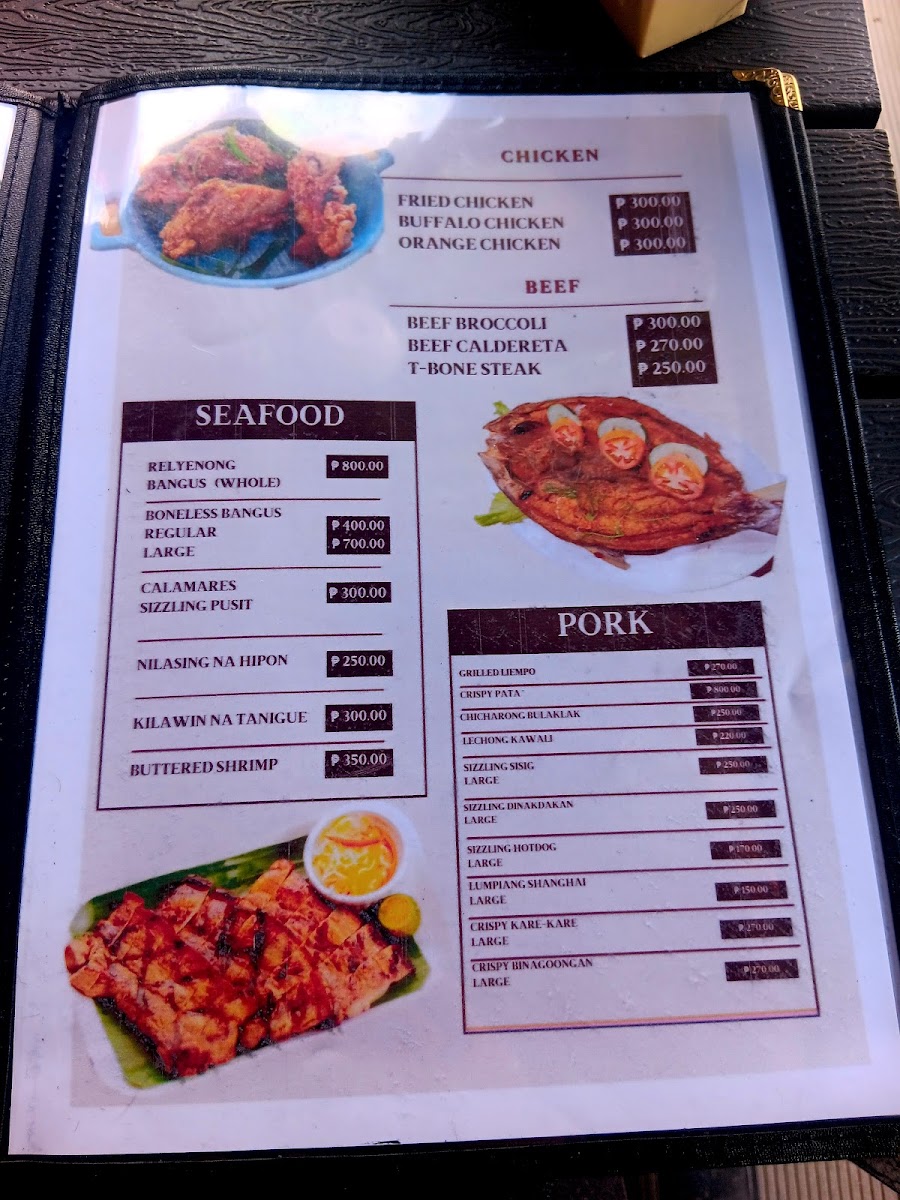 Tita Chu's Resto Bar Photo Menu 3