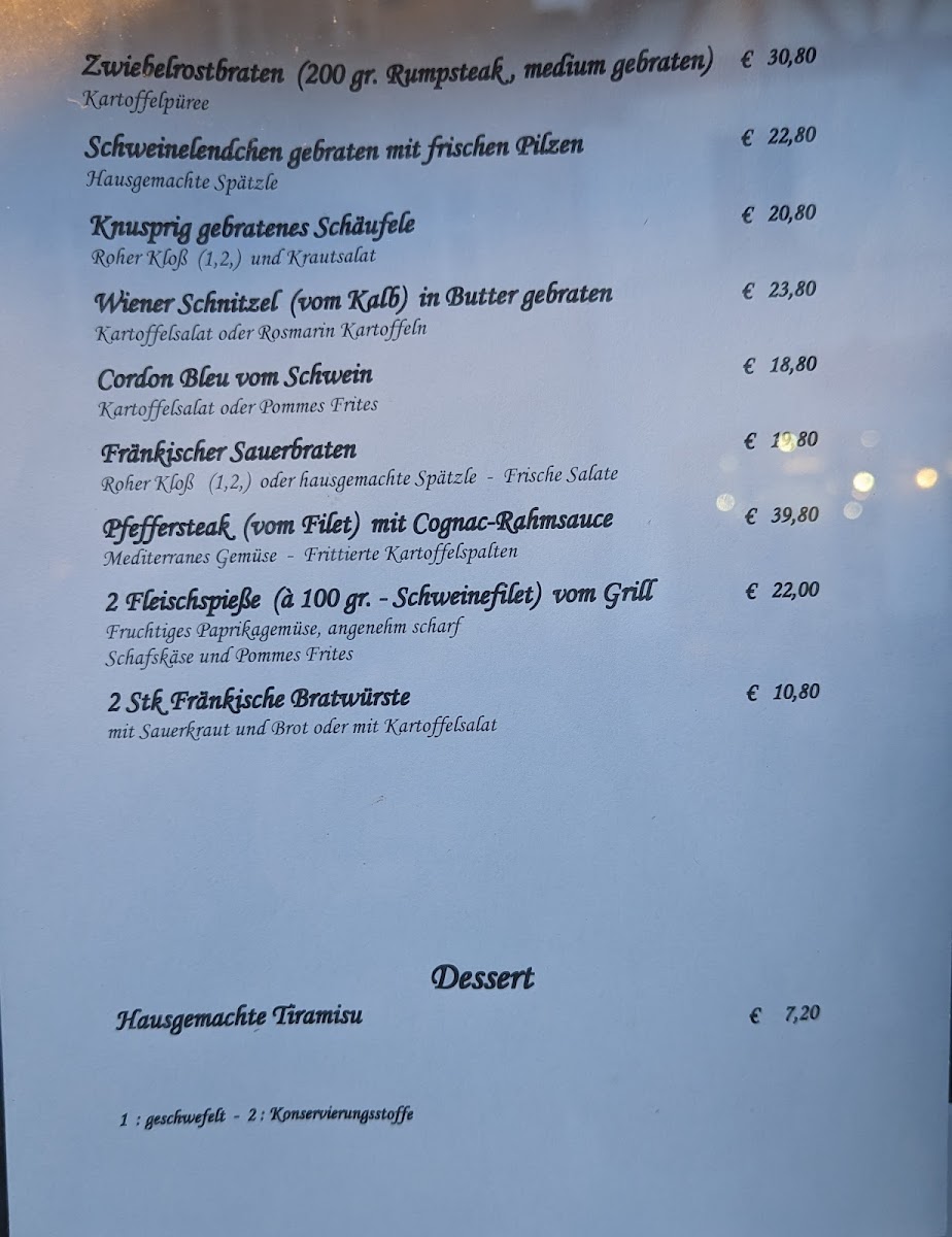 Altes Rathaus Photo Menu 4