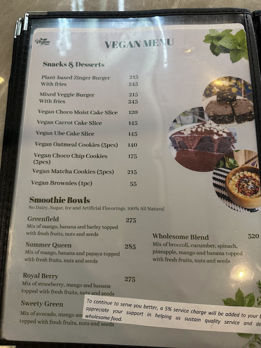 Vegan Cebu City Photo Menu 7