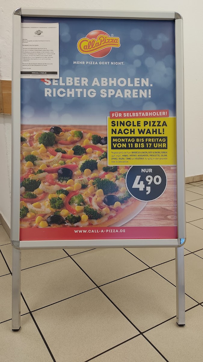 Call a Pizza Freital Photo Menu 1