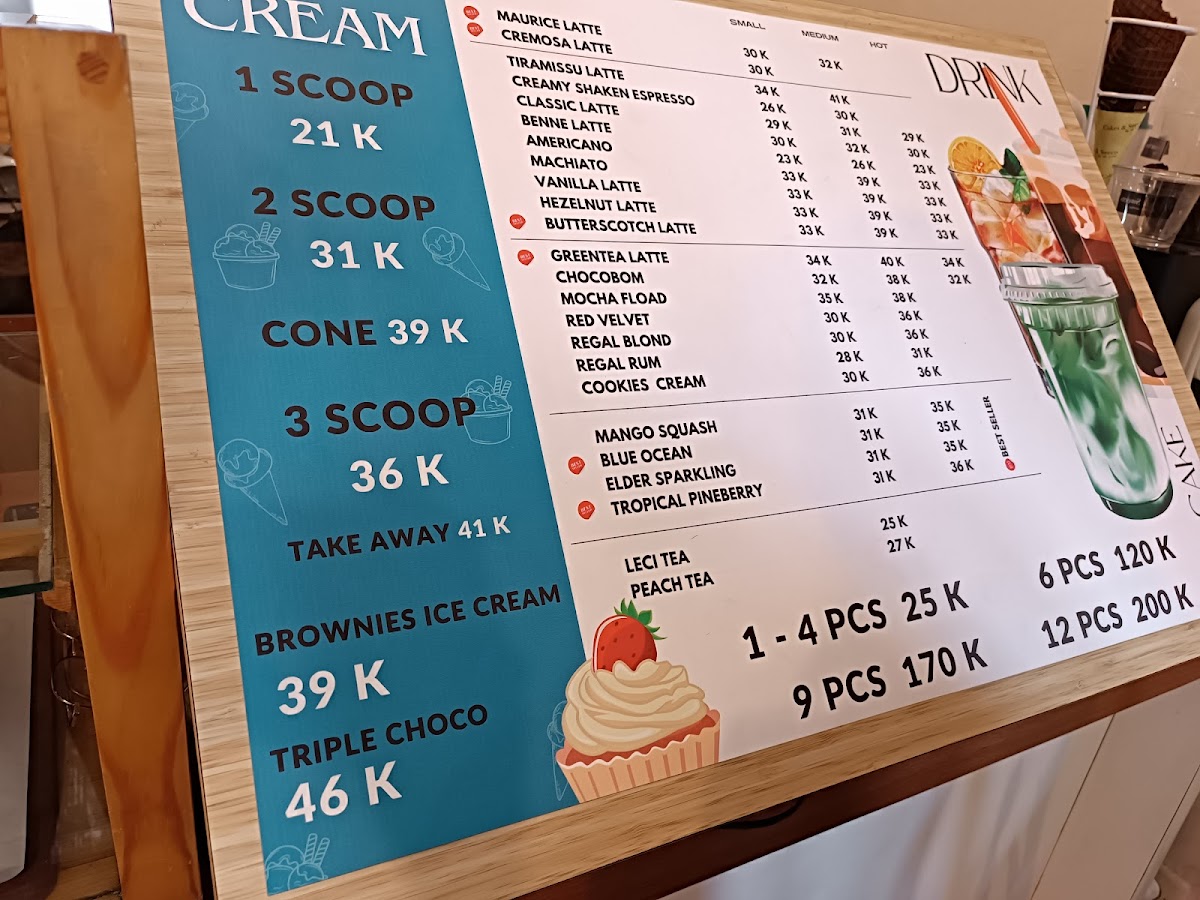Rifa Maurice Cake Photo Menu 7