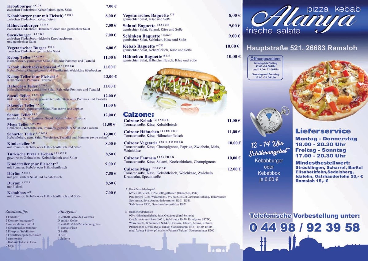 Restaurant Alanya Photo Menu 2