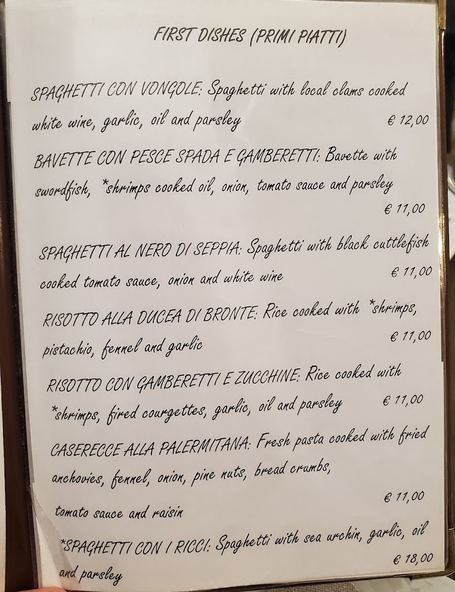 Ristorante trattoria 'Dal Barone' Photo Menu 1