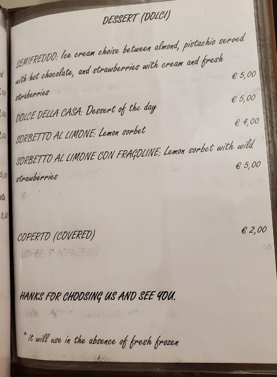 Ristorante trattoria 'Dal Barone' Photo Menu 5