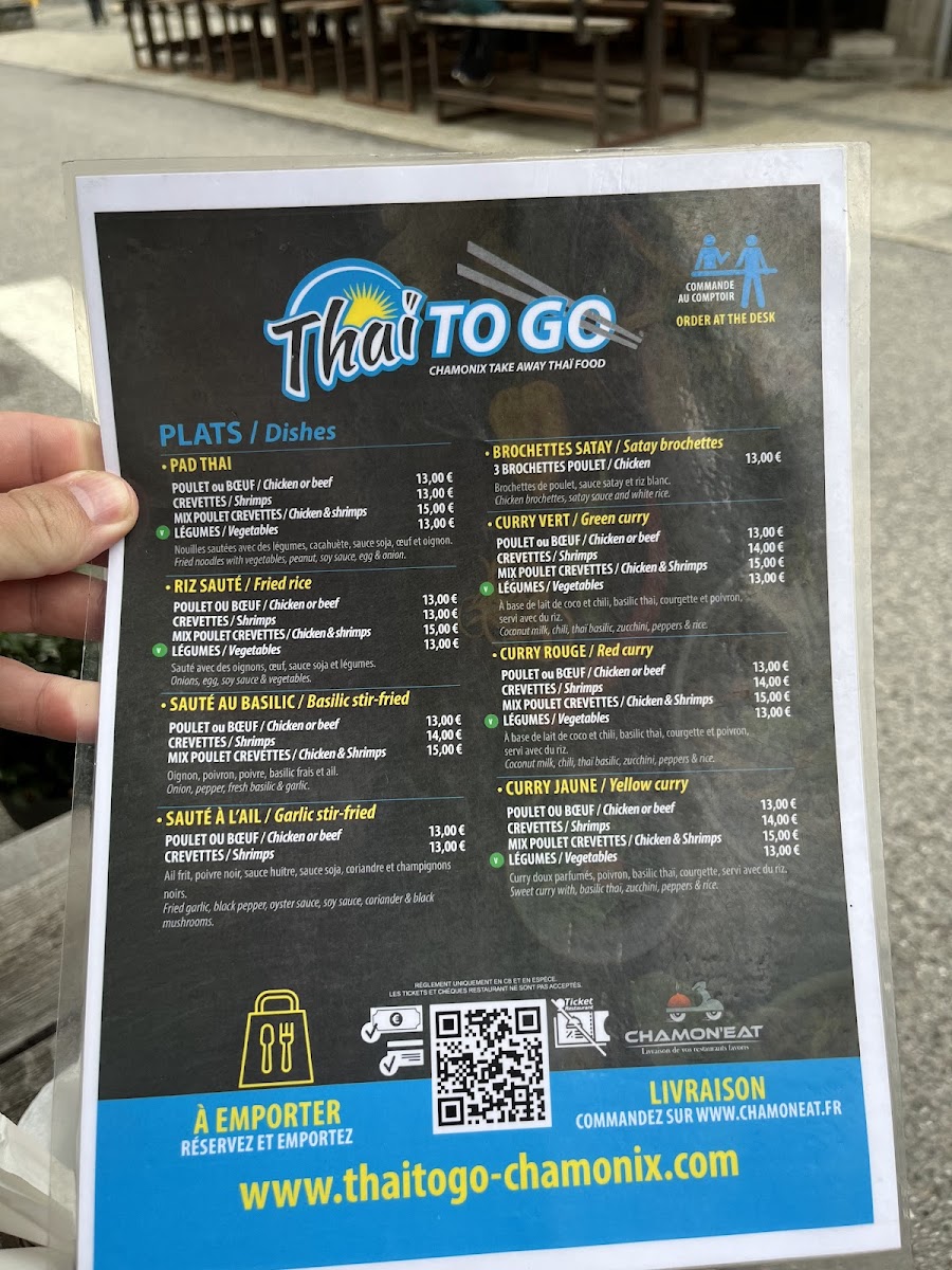 Thaï TO GO Photo Menu 4
