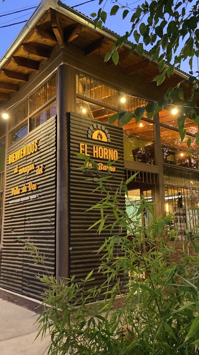 El Horno de barro, cocina de Cordillera