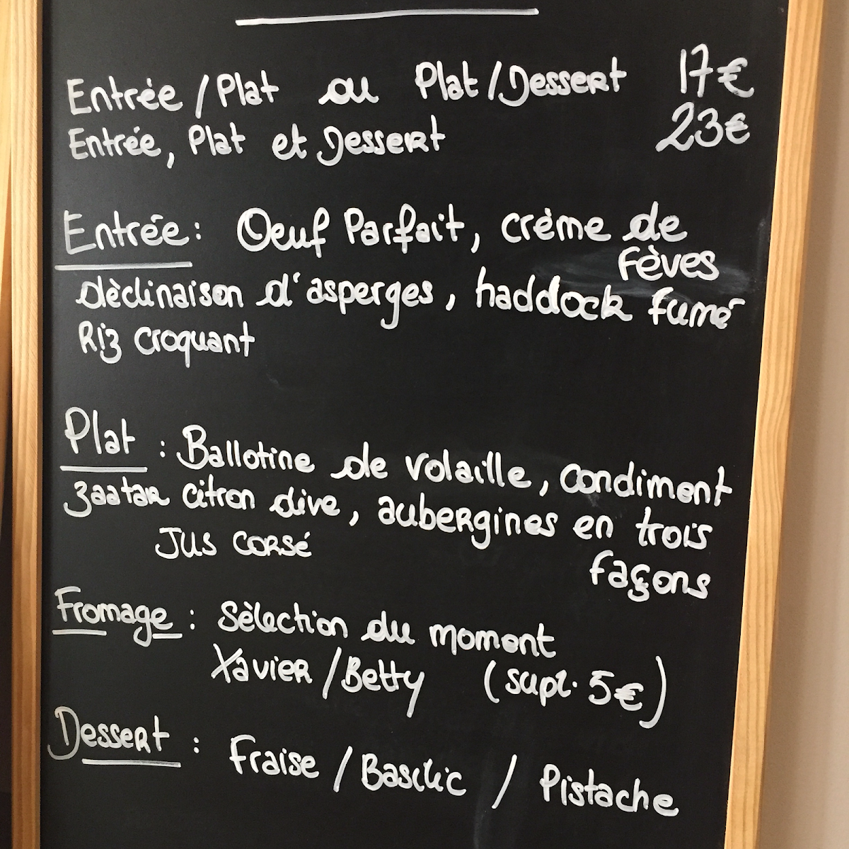 Le 5 Wine Bar Photo Menu 4