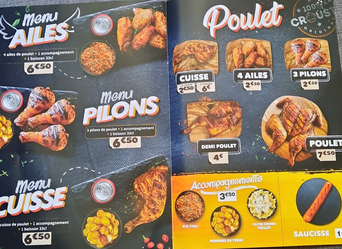 100 crousti Paris 9 Photo Menu 5