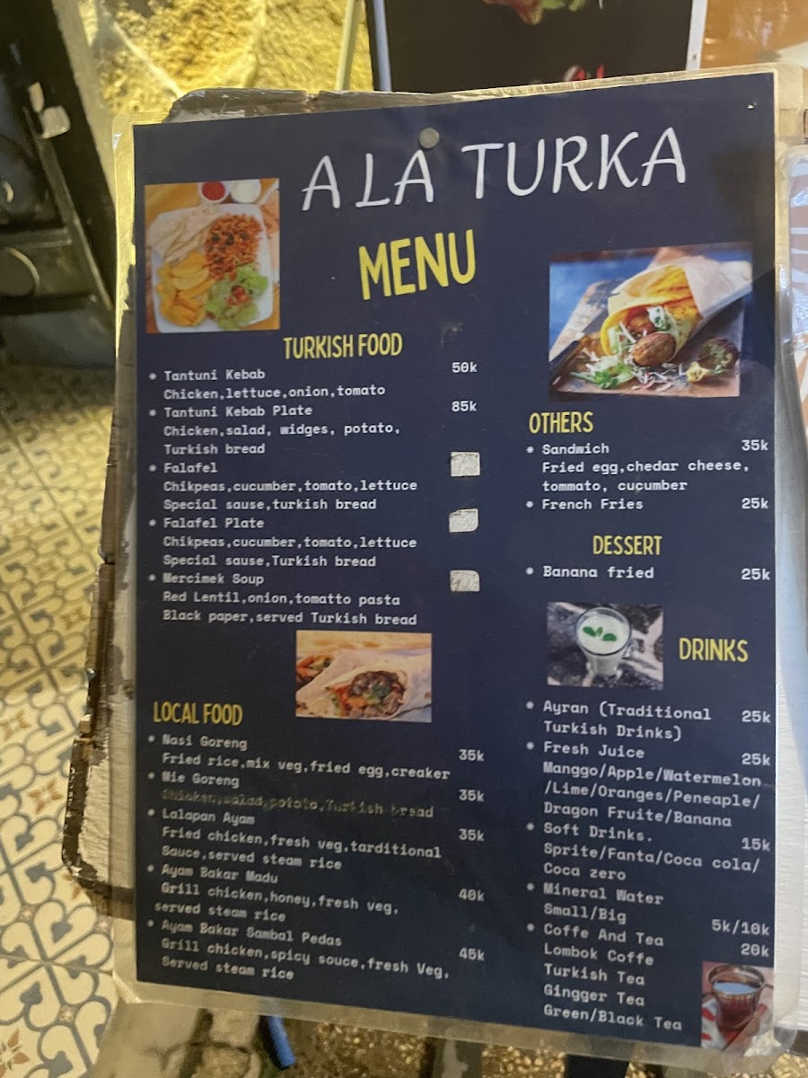 Ala Turka Photo Menu 2