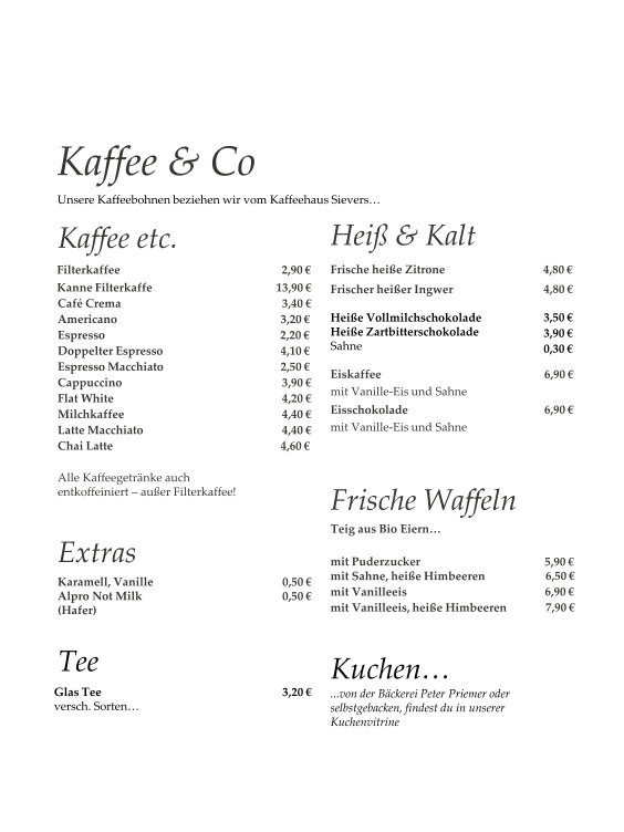 Café Fischer Braunschweig Photo Menu 4