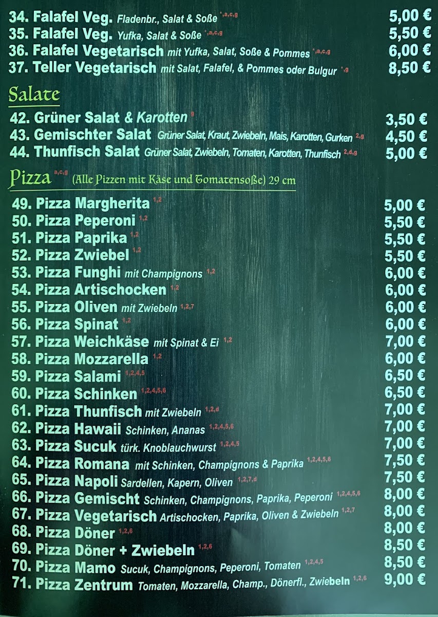 Mamo-Kebap Photo Menu 2