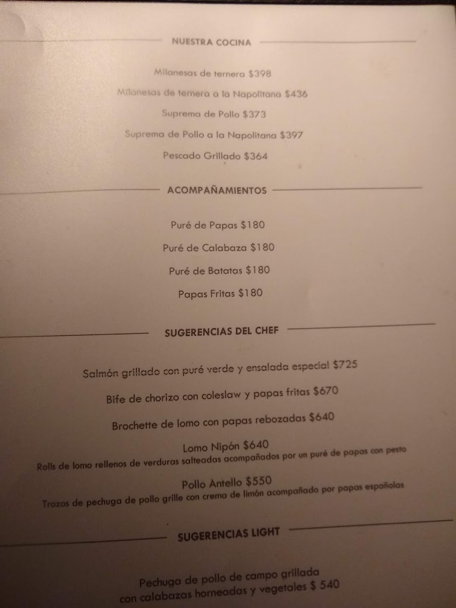 Morelia Pizza Restaurant Photo Menu 1