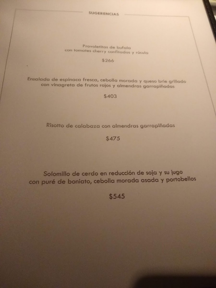 Morelia Pizza Restaurant Photo Menu 3