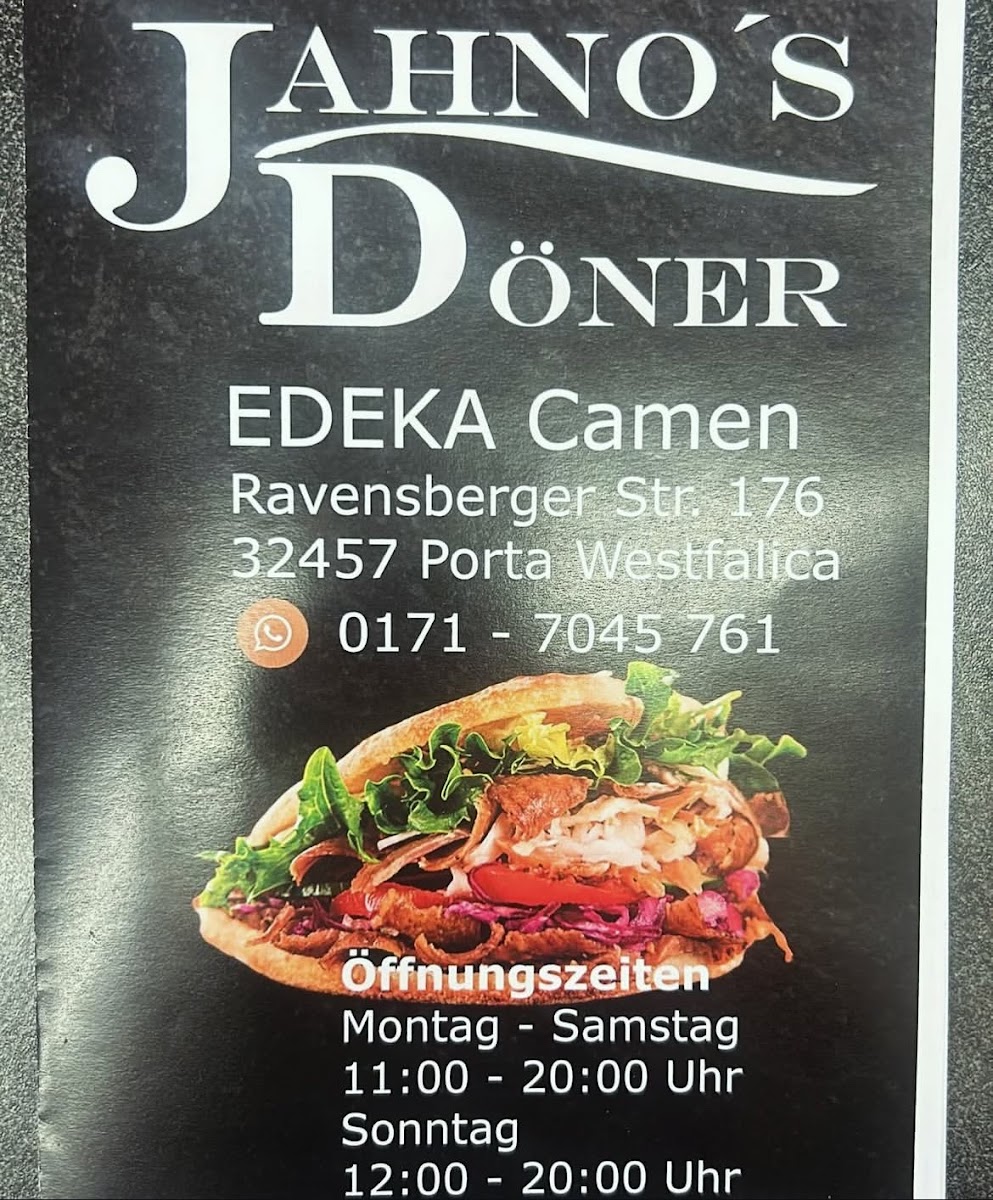 Jahno‘s Döner Photo Menu 3