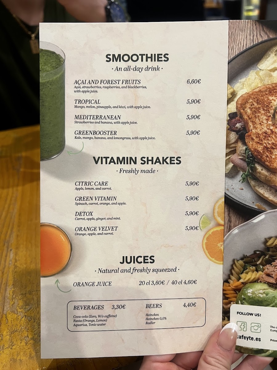 All Day Brunch by Café & Té Photo Menu 6