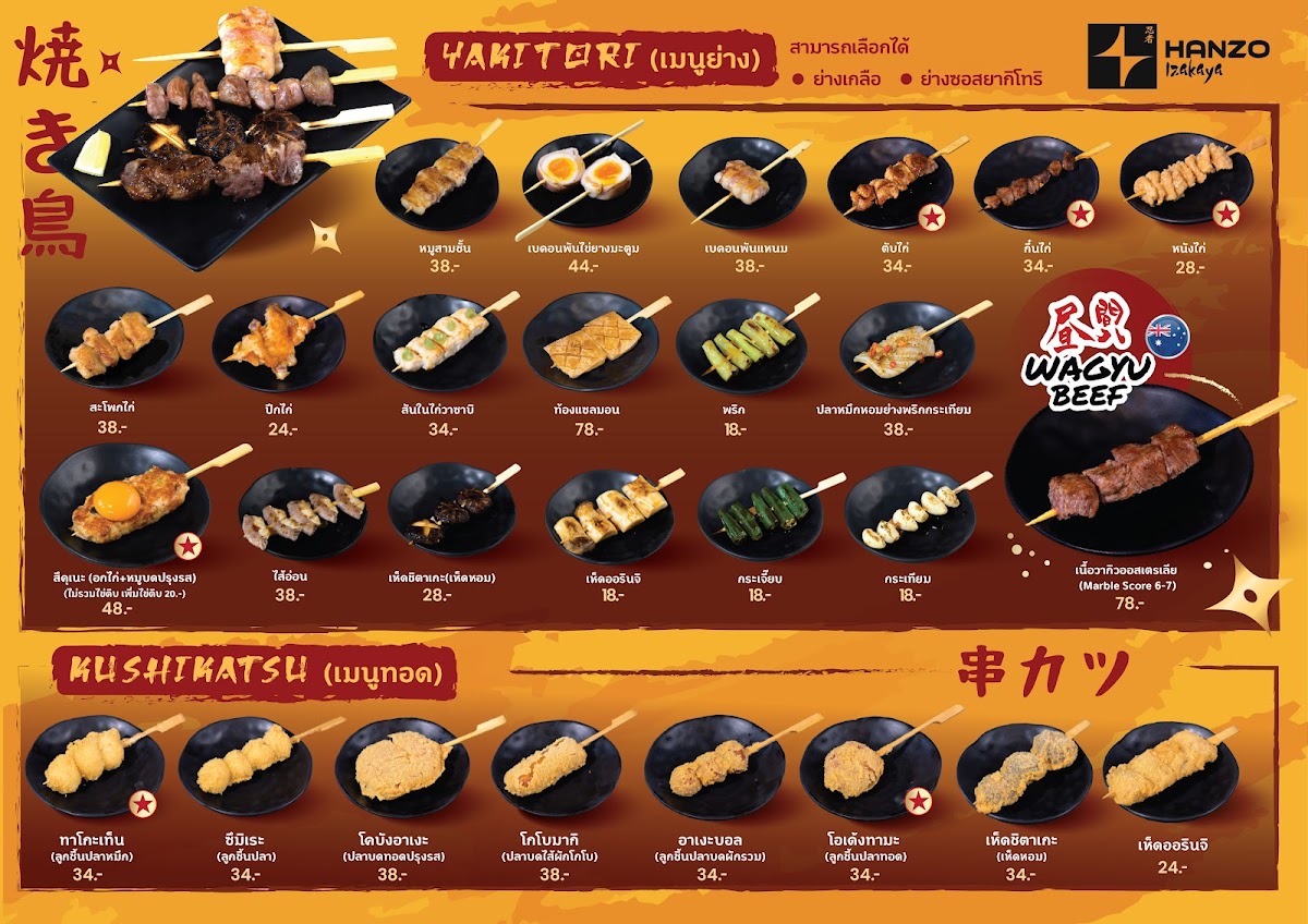 Hanzo Izakaya Photo Menu 9