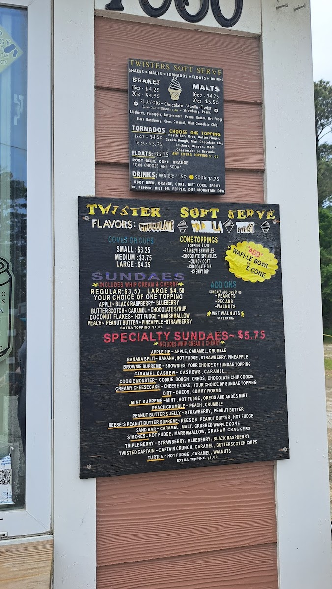 Twisters Soft Serve Photo Menu 5