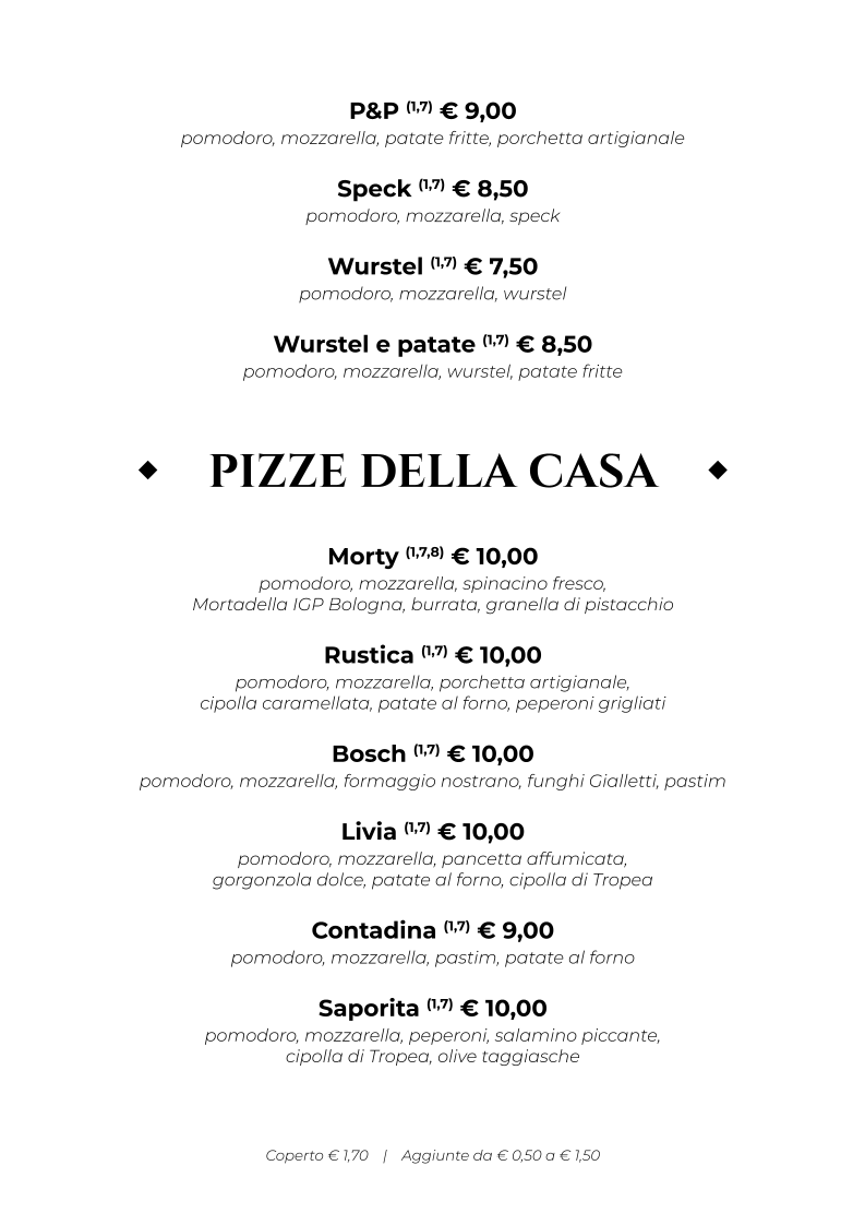 Ristorante Pizzeria Livia Photo Menu 1