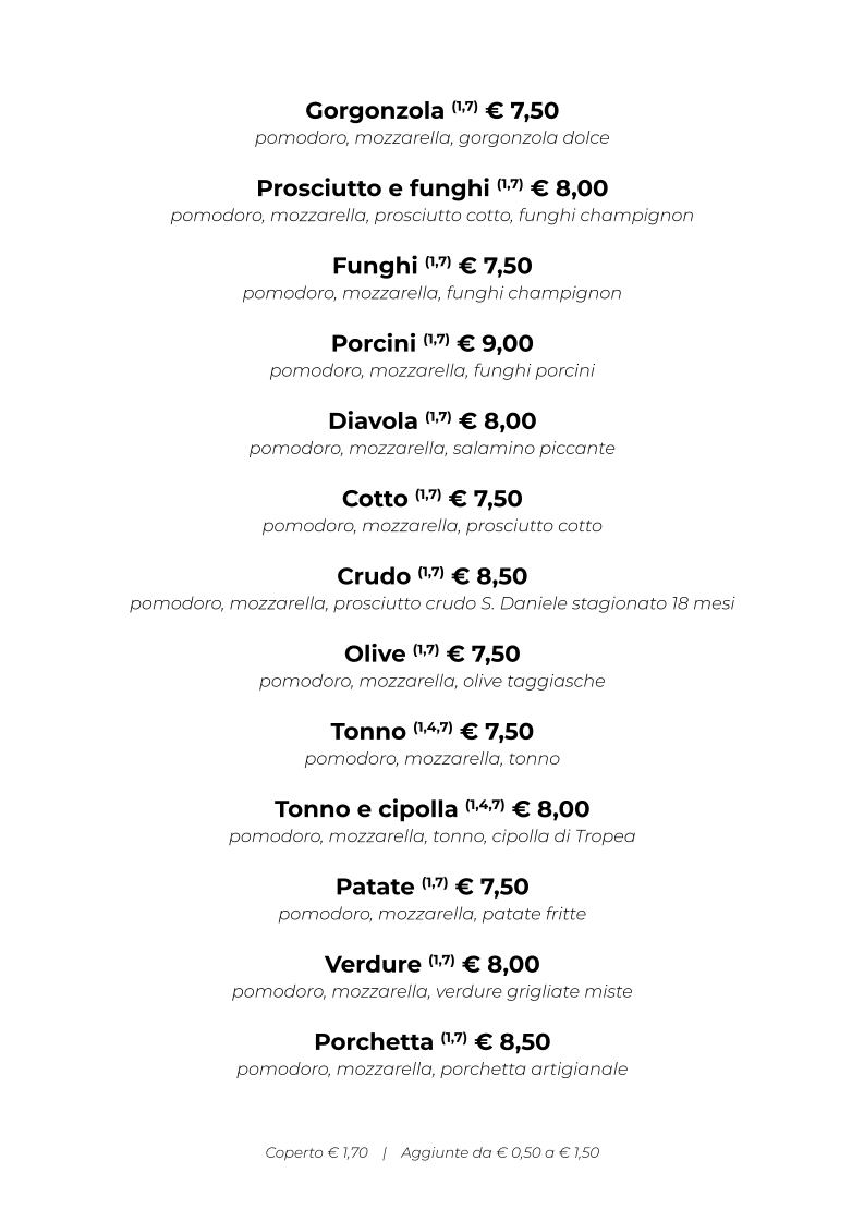 Ristorante Pizzeria Livia Photo Menu 10