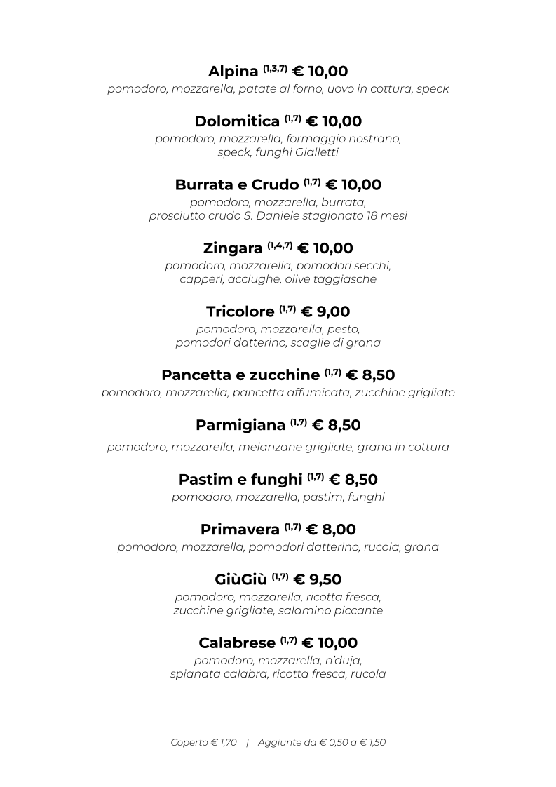 Ristorante Pizzeria Livia Photo Menu 4