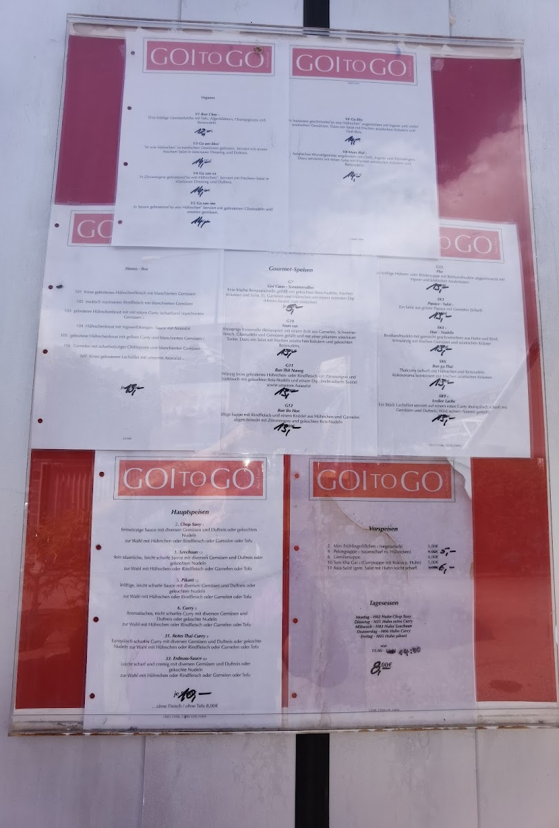 GOI TO GO Photo Menu 2