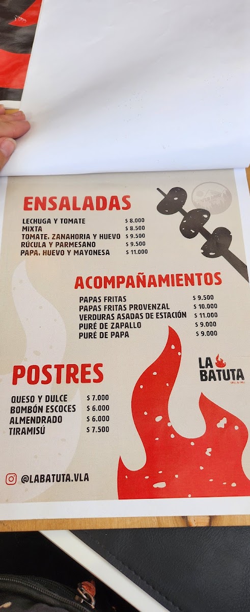 La Batuta Photo Menu 3